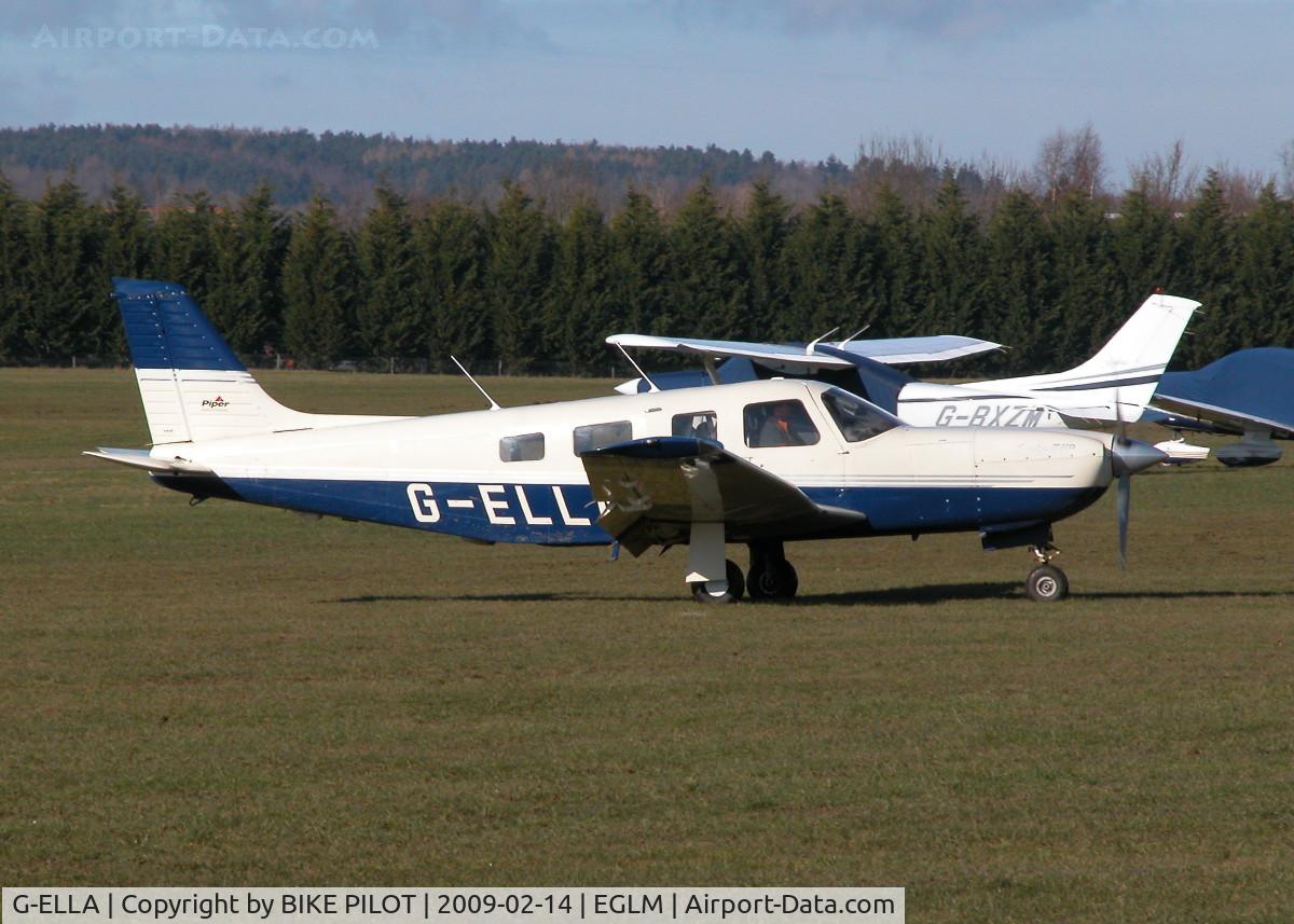 G-ELLA, 1996 Piper PA-32R-301 Saratoga SP C/N 32-46050, TAXYING OUT TO RWY 25