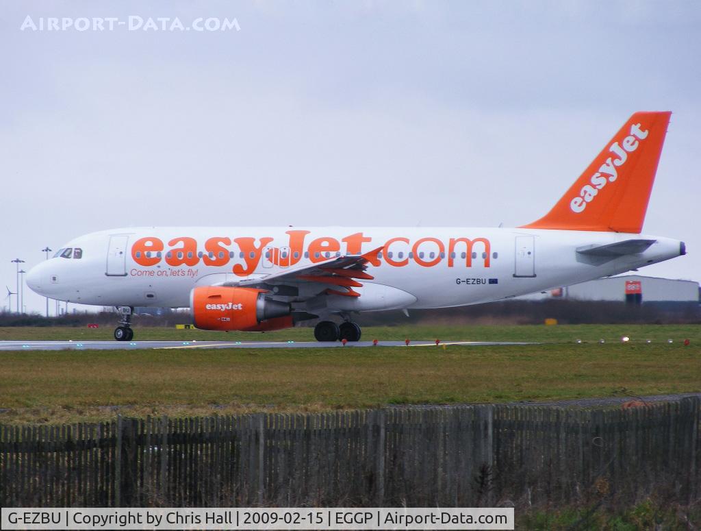 G-EZBU, 2007 Airbus A319-111 C/N 3118, easyJet
