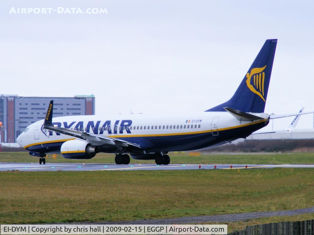 EI-DYM, 2008 Boeing 737-8AS C/N 36575, Ryanair