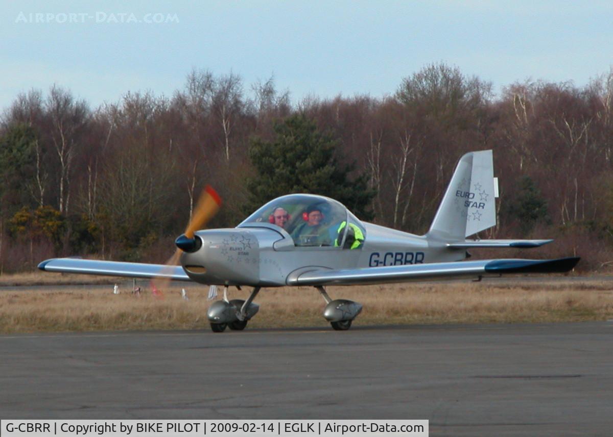 G-CBRR, 2002 Aerotechnik EV-97 Eurostar C/N PFA 315-13919, VISITING EUROSTAR