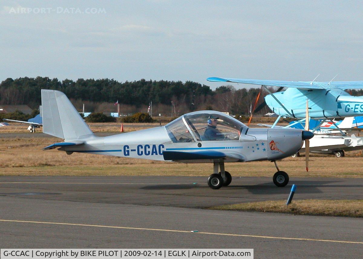 G-CCAC, 2003 Aerotechnik EV-97 Eurostar C/N PFA 315-13979, ONE OF TWO VISITING EUROSTARS