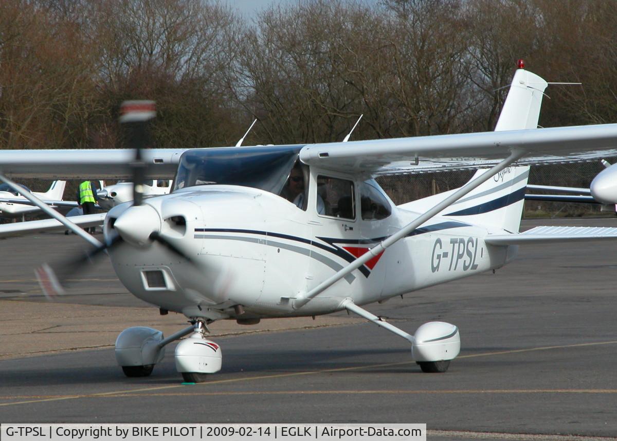 G-TPSL, 1998 Cessna 182S Skylane C/N 18280398, TAXYING OUT TO RWY 07
