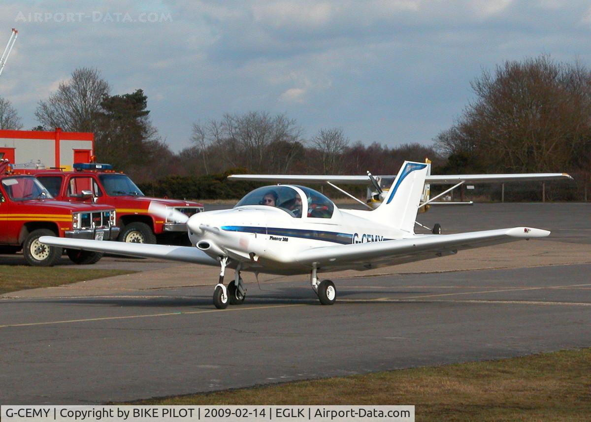 G-CEMY, 2007 Alpi Aviation Pioneer 300 C/N PFA 330-14440, TAXYING OUT TO DEPART
