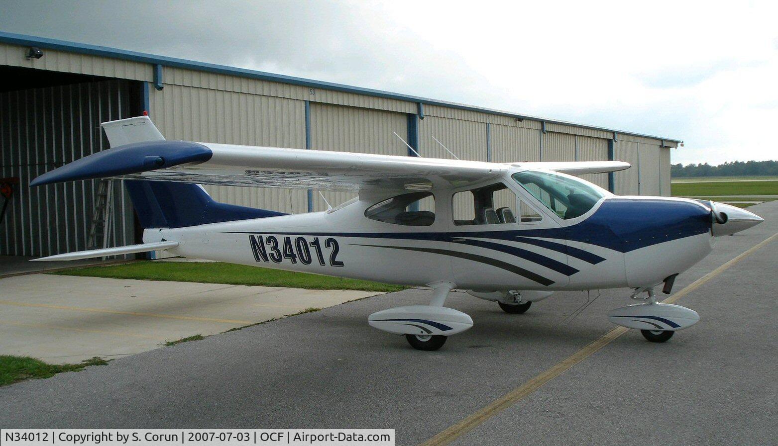 N34012, 1970 Cessna 177B Cardinal C/N 17701595, OCF Jim Taylor Field Ocala
