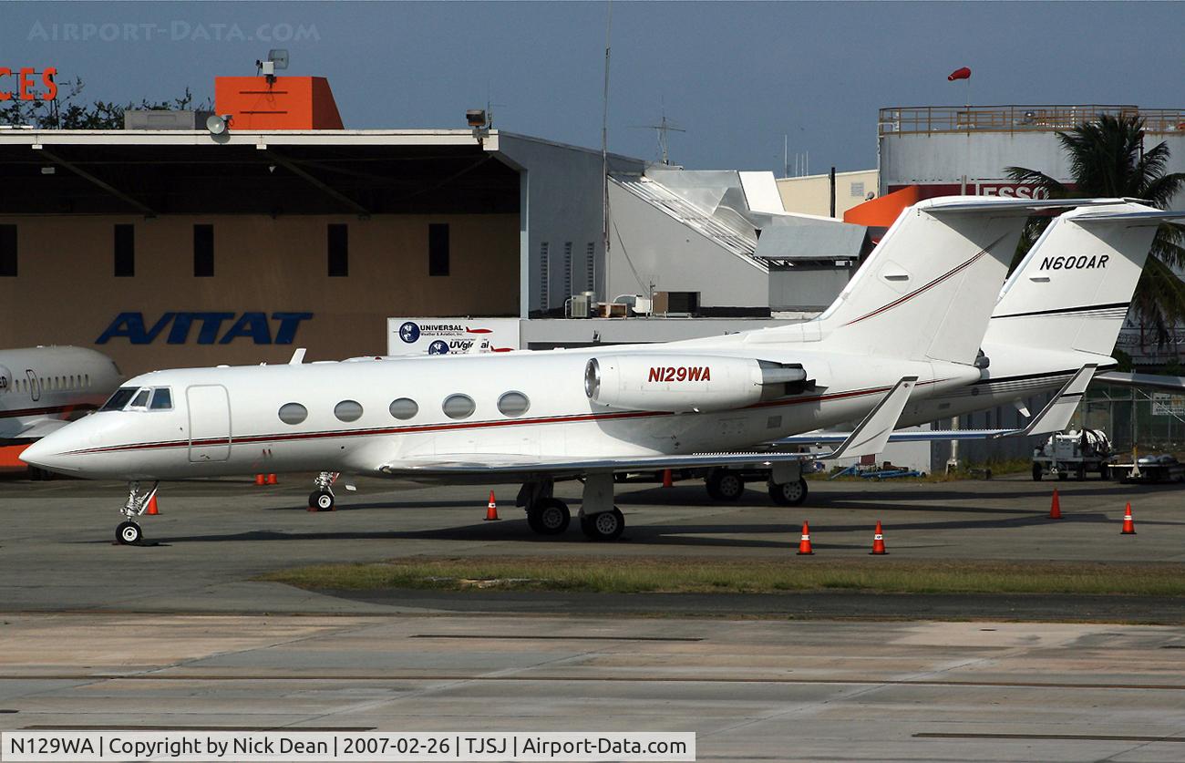 N129WA, 1967 Gulfstream Aerospace G1159B C/N 009, TJSJ