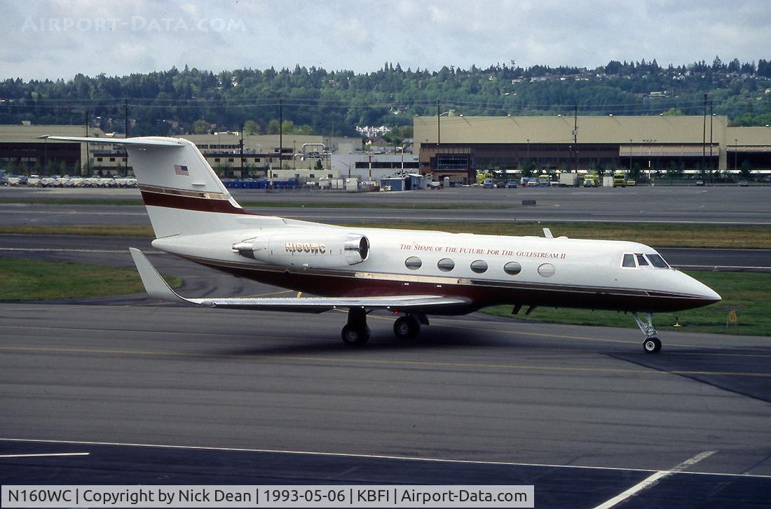 N160WC, 1968 Grumman G1159 Gulfstream IISP C/N 012, KBFI