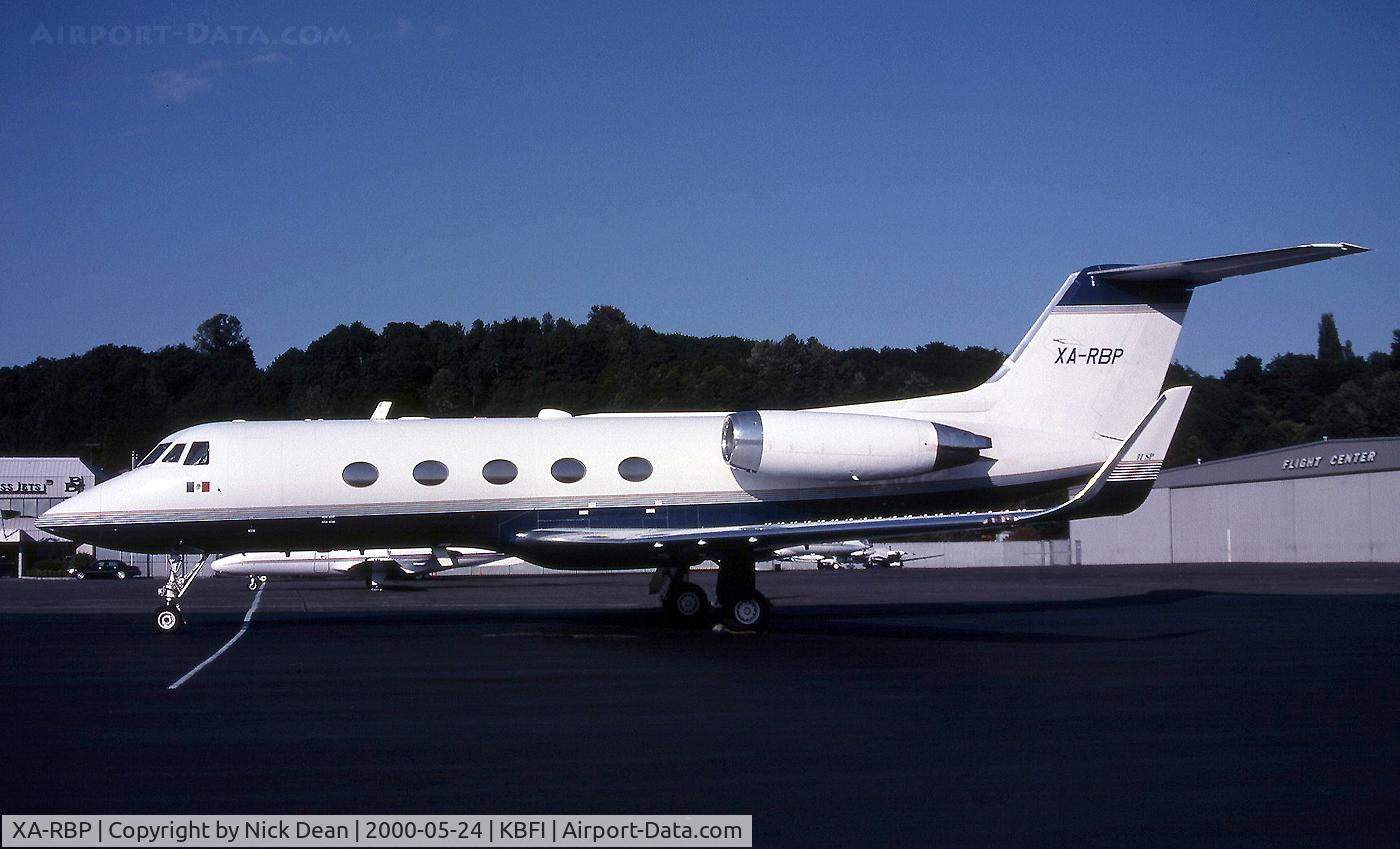 XA-RBP, 1968 Grumman G1159 Gulfstream IISP C/N 014, KBFI