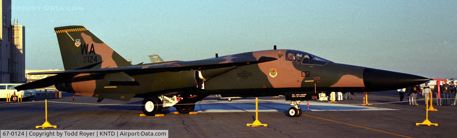 67-0124, 1967 General Dynamics F-111E Aardvark C/N A1-169, Point Mugu Airshow