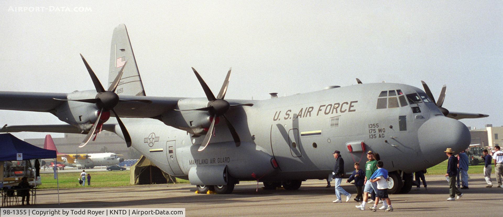 98-1355, 1999 Lockheed Martin C-130J Hercules C/N 382-5491, Point Mugu Airshow