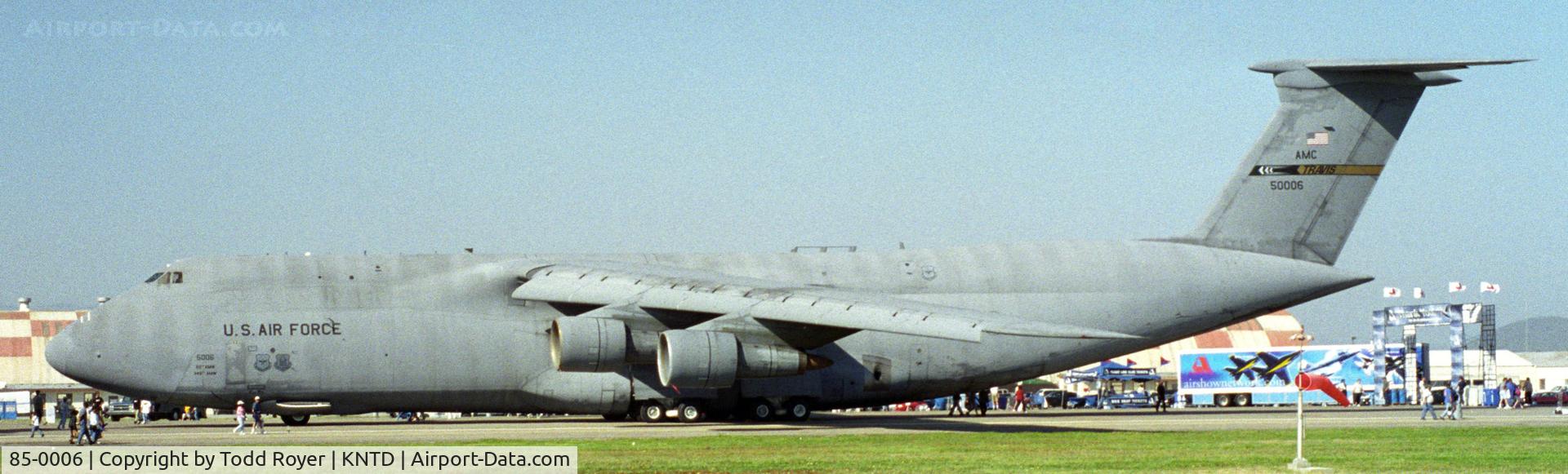 85-0006, 1985 Lockheed C-5B Galaxy C/N 500-0092, Point Mugu Airshow
