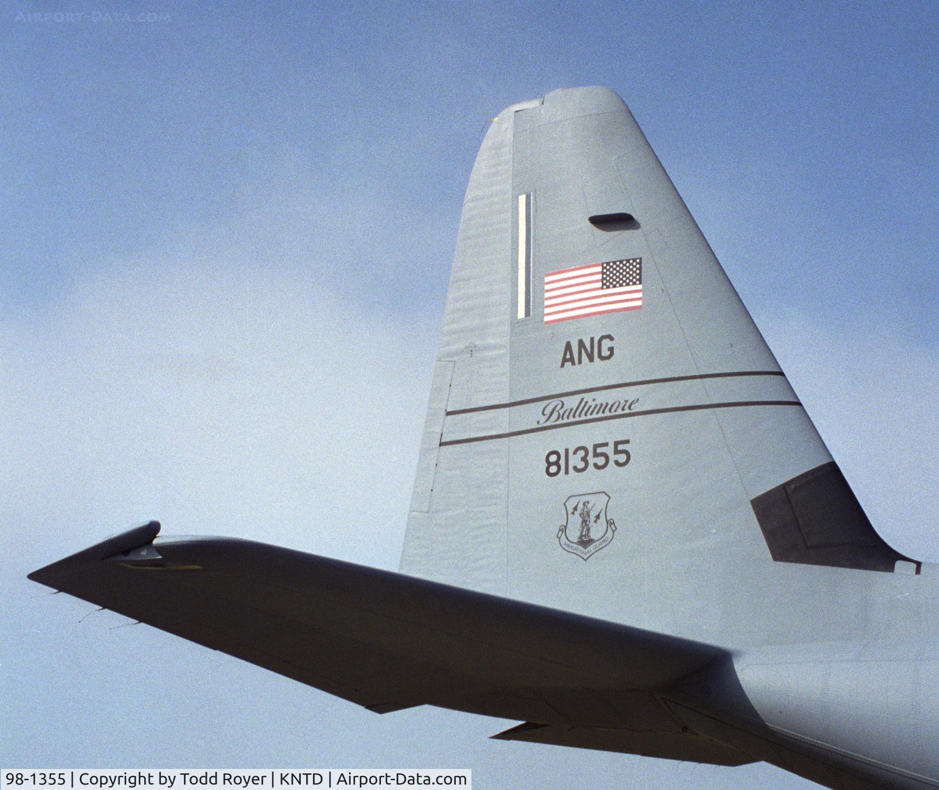 98-1355, 1999 Lockheed Martin C-130J Hercules C/N 382-5491, Point Mugu Airshow