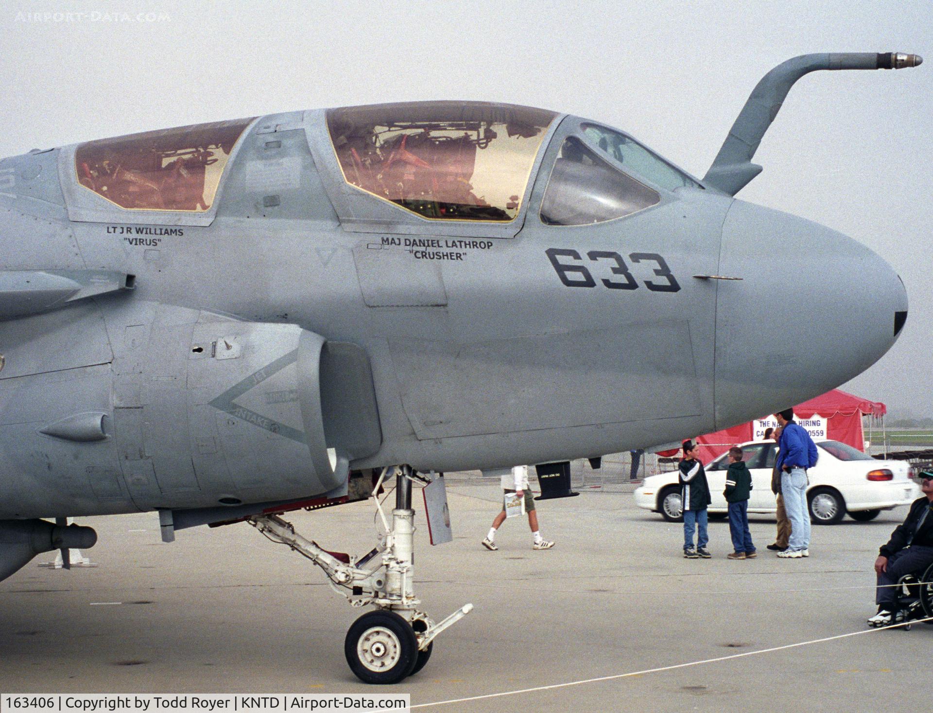 163406, Grumman EA-6B Prowler C/N P-146, Point Mugu Airshow