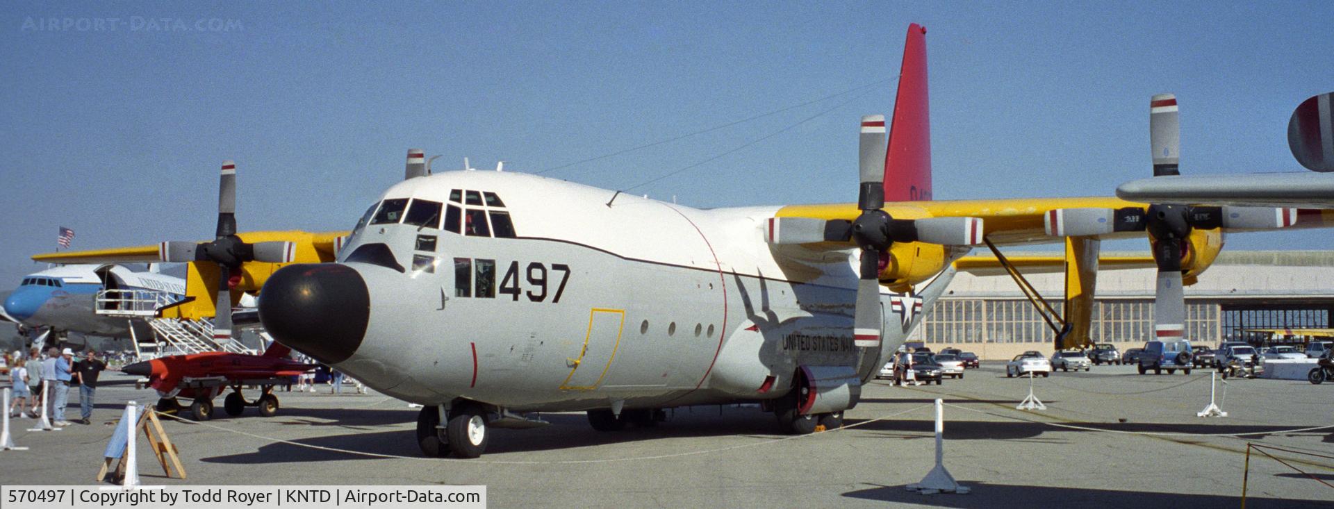570497, Lockheed DC-130A Hercules C/N 183-3204, Point Mugu Airshow