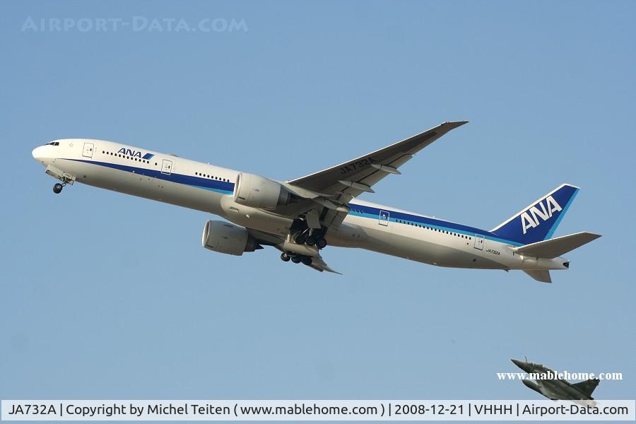 JA732A, 2005 Boeing 777-381/ER C/N 27038, All Nippon Airways