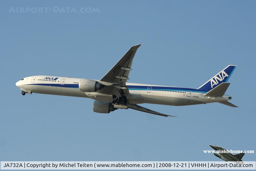 JA732A, 2005 Boeing 777-381/ER C/N 27038, All Nippon Airways