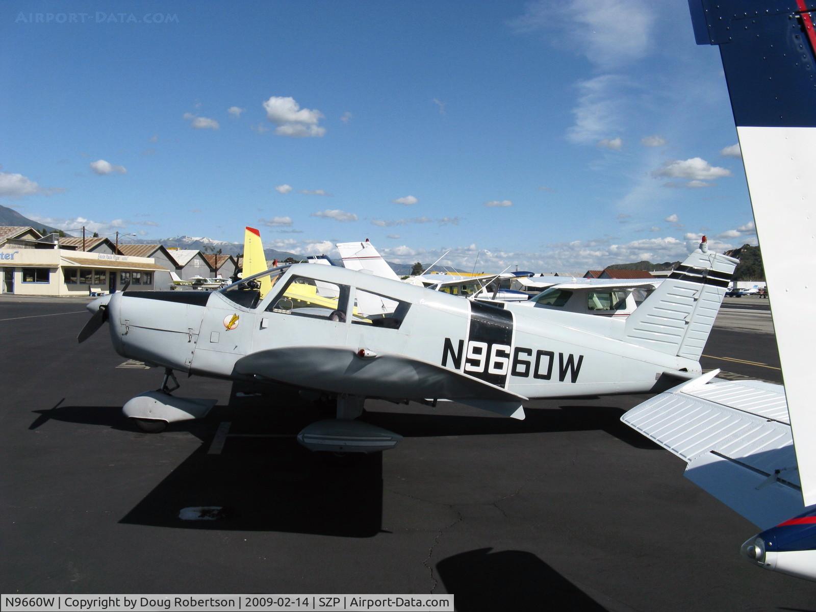 N9660W, 1967 Piper PA-28-140 C/N 28-23122, 1967 Piper PA-28-140 CHEROKEE, Lycoming O-320-E2A 150 Hp