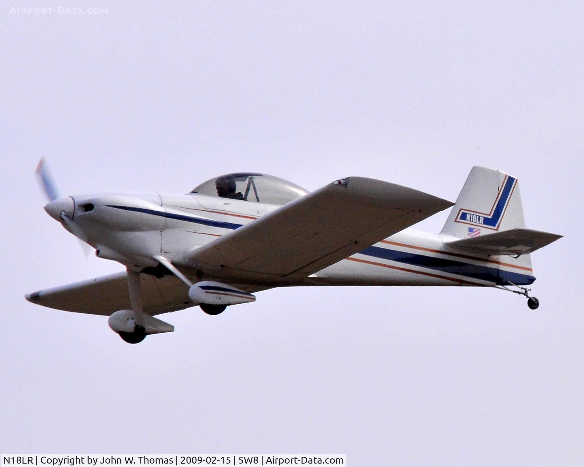 N18LR, Vans RV-4 C/N 313, Departing runway 4