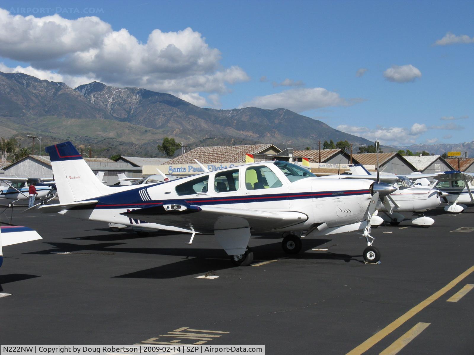 N222NW, 1975 Beech F33A Bonanza C/N CE-573, 1975 Beech F33A BONANZA, Continental IO-520-B 285 Hp