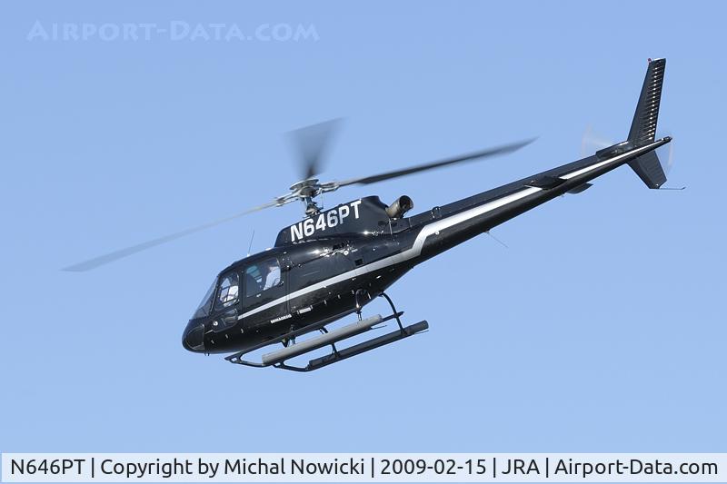N646PT, 2007 Eurocopter AS-350B-2 Ecureuil C/N 4273, N646PT over JRA