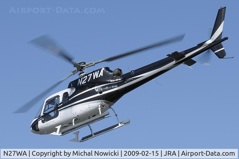 N27WA, 1994 Aerospatiale AS-350BA Ecureuil C/N 2792, N27WA over JRA