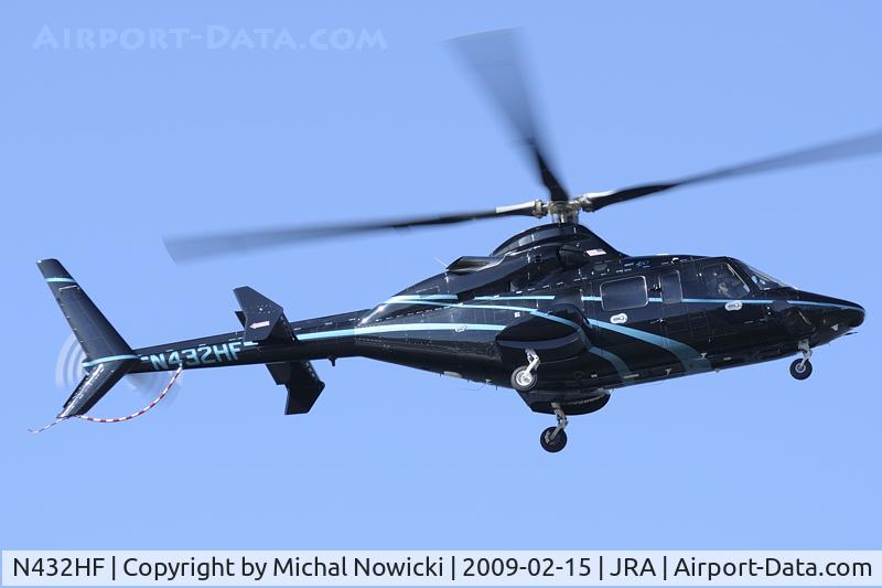 N432HF, 2000 Bell 430 C/N 49064, N432HF over JRA