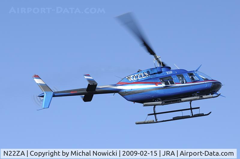 N22ZA, Bell 206L-3 LongRanger III C/N 51207, N22ZA over JRA