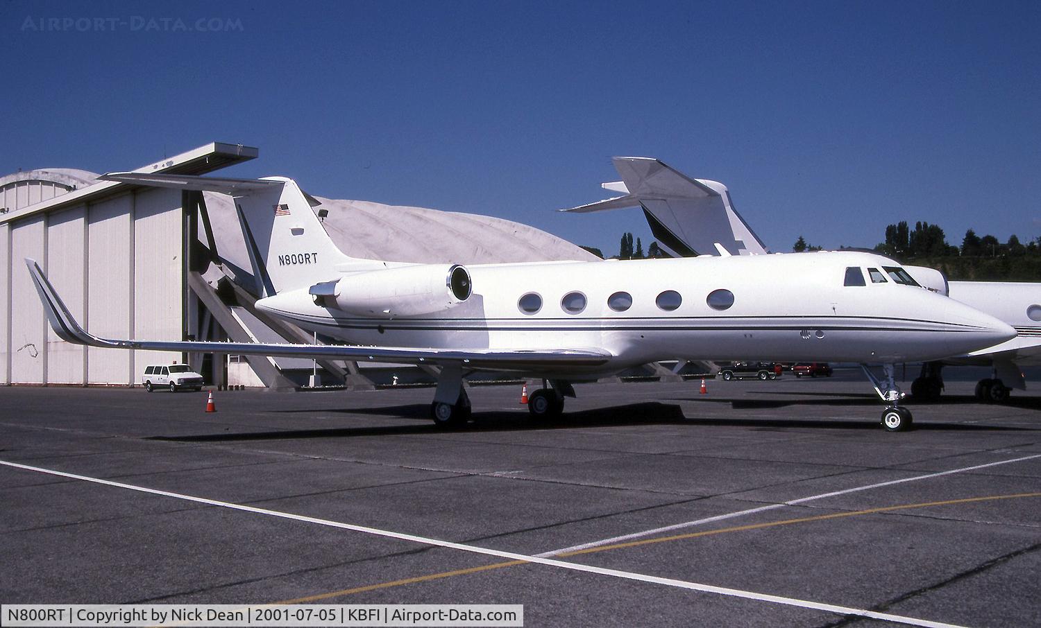 N800RT, 1969 Grumman G-1159 Gulfstream II C/N 047, KBFI