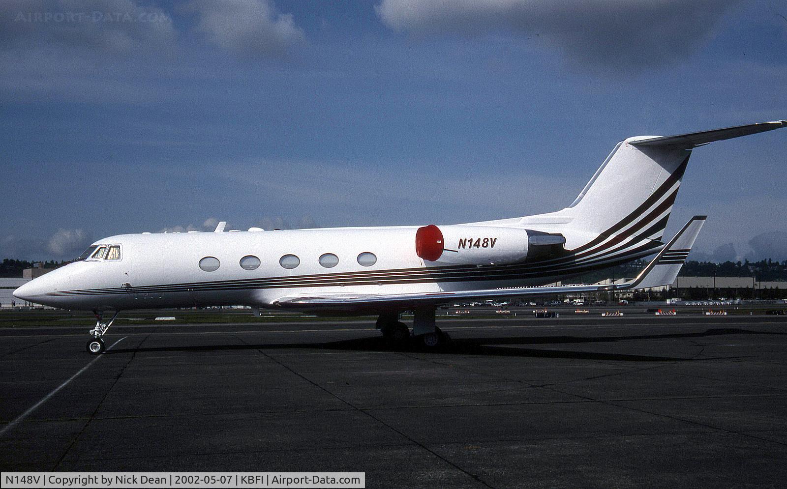 N148V, 1969 Grumman G-1159B Gulfstream II C/N 54, KBFI