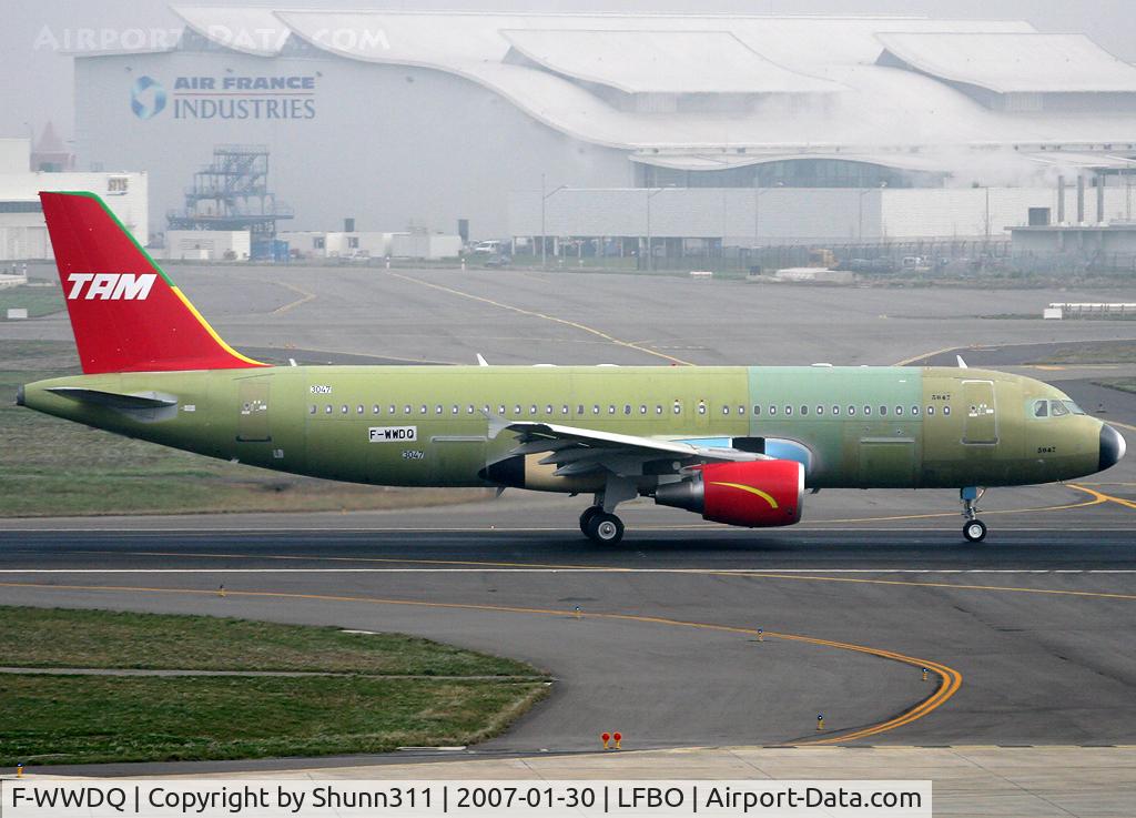 F-WWDQ, 2007 Airbus A320-232 C/N 3047, C/n 3047 - For TAM as PR-MHJ