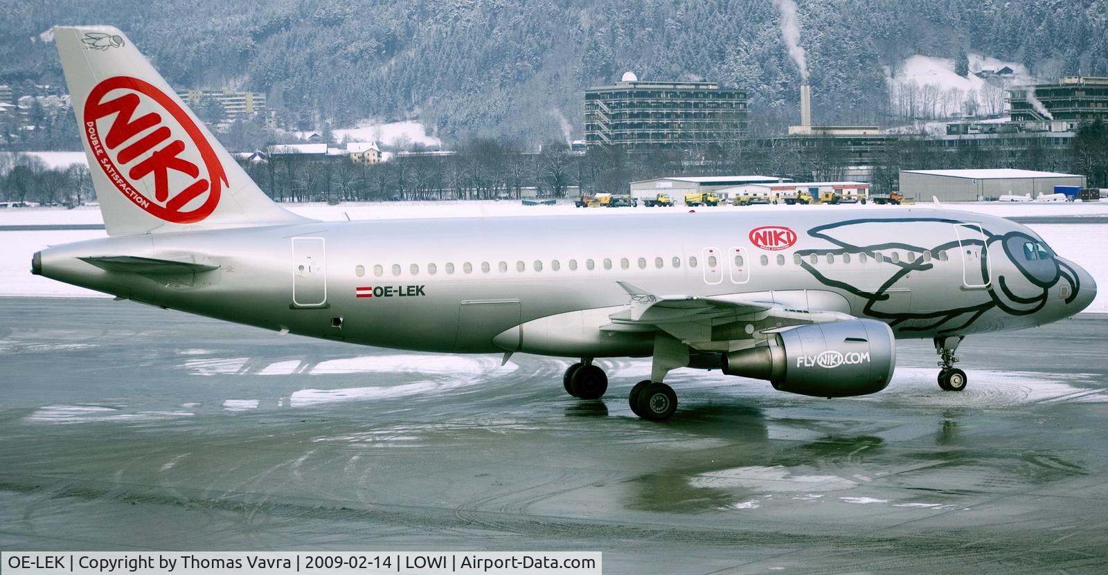 OE-LEK, 2007 Airbus A319-112 C/N 3019, NIKI Airbus A319-112 REG: OE-LEK