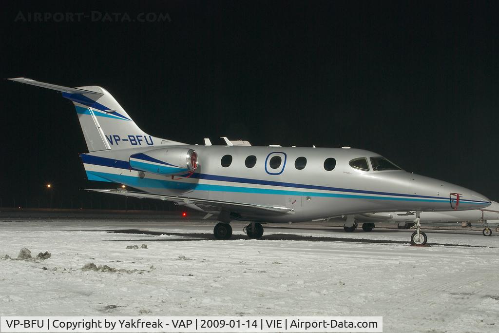VP-BFU, 2007 Hawker Beechcraft 390 Premier 1A C/N RB-220, Premier
