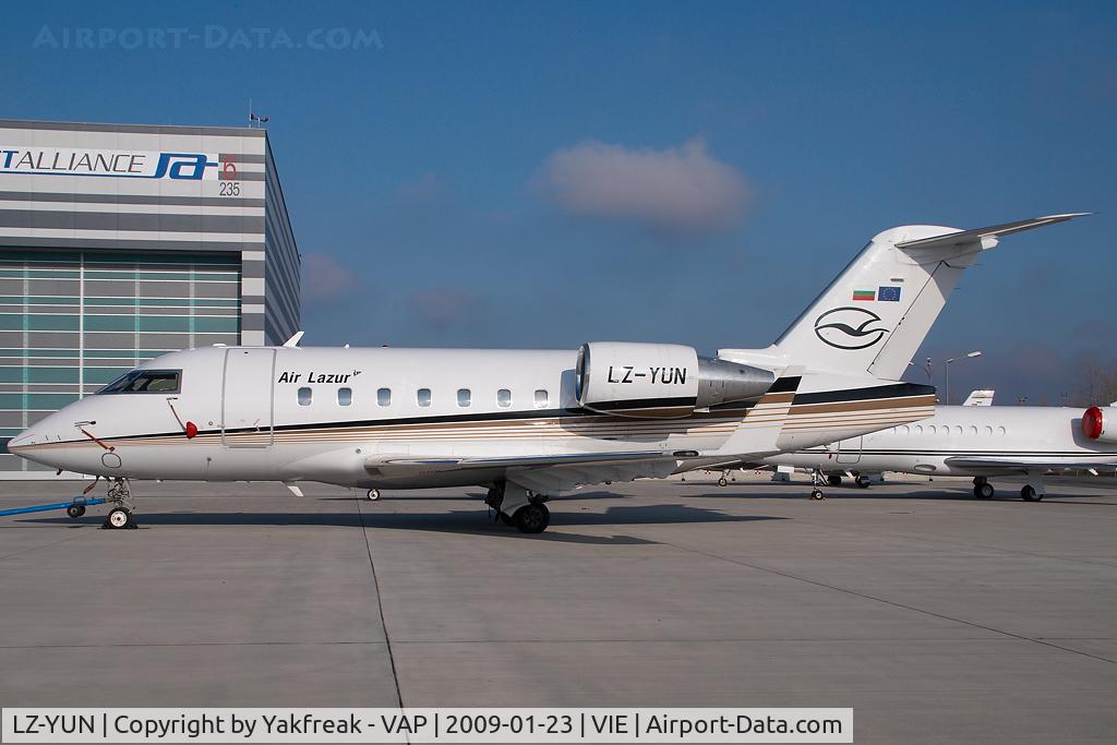 LZ-YUN, 2005 Bombardier Challenger 604 (CL-600-2B16) C/N 5508, Air Lazur CL600