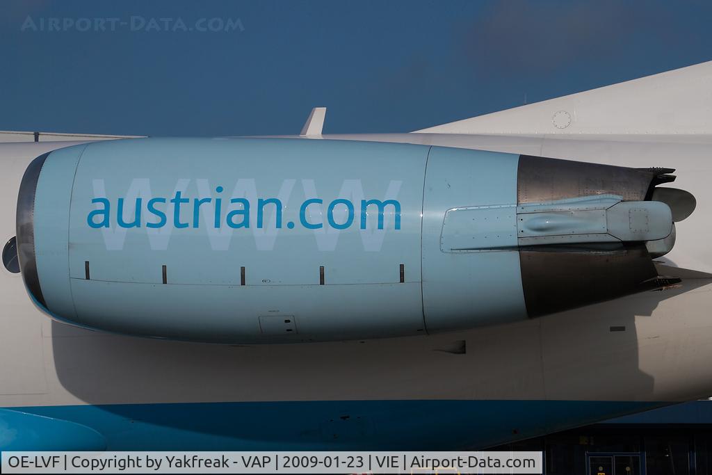 OE-LVF, 1993 Fokker 100 (F-28-0100) C/N 11483, Austrian Arrows Fokker 100
