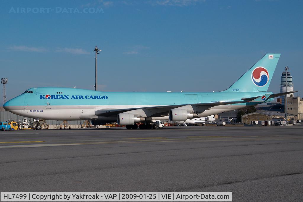 HL7499, 2004 Boeing 747-4B5F/SCD C/N 33517, Korean Air Boeing 747-400