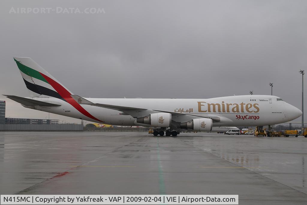 N415MC, 2002 Boeing 747-47UF C/N 32837, Emirates Boeing 747-400
