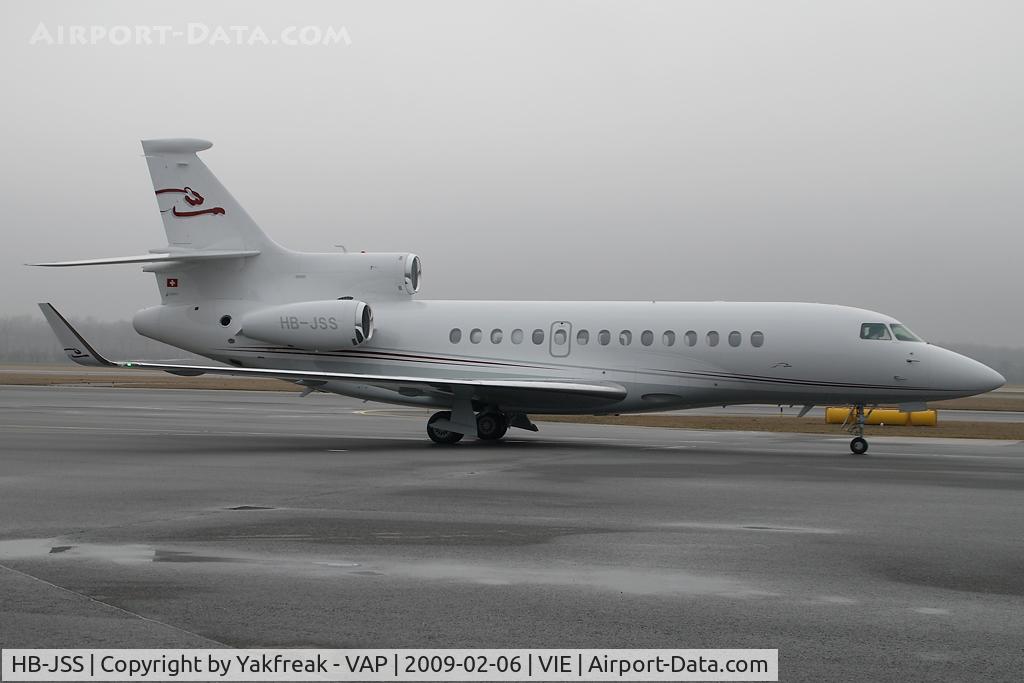 HB-JSS, 2005 Dassault Falcon 7X C/N 002, Falcon 7X