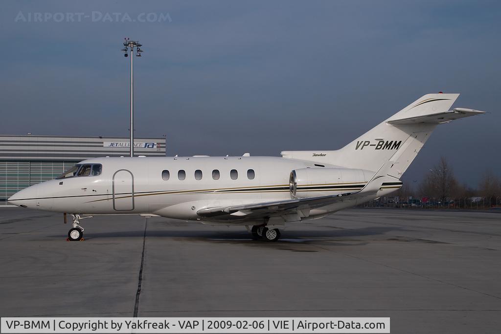 VP-BMM, 2007 Hawker 850XP C/N 258841, Bae 125