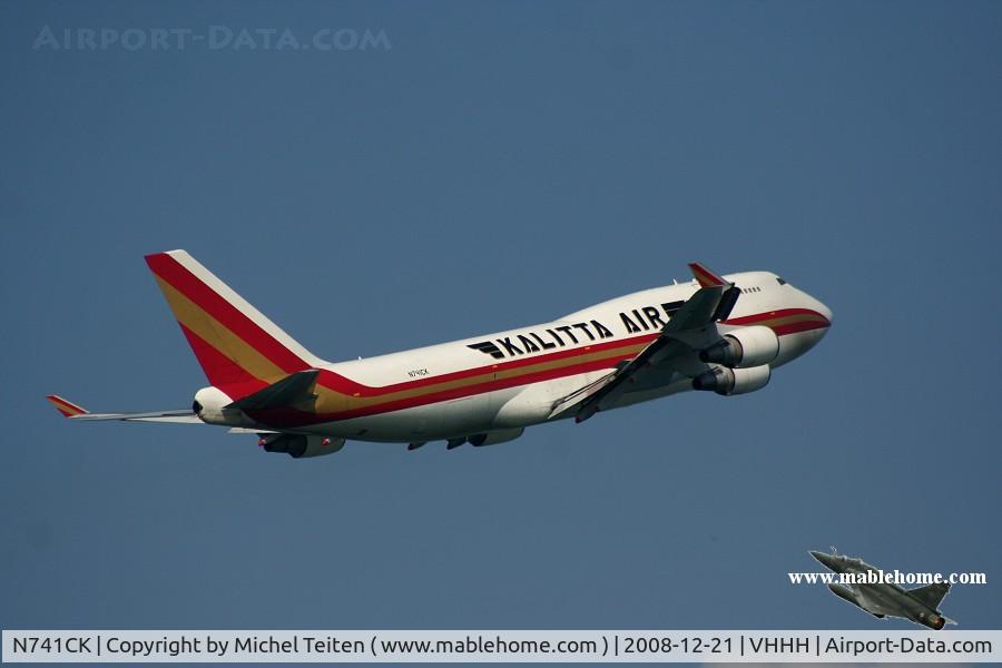 N741CK, 1989 Boeing 747-4H6 C/N 24315, Kalitta Air