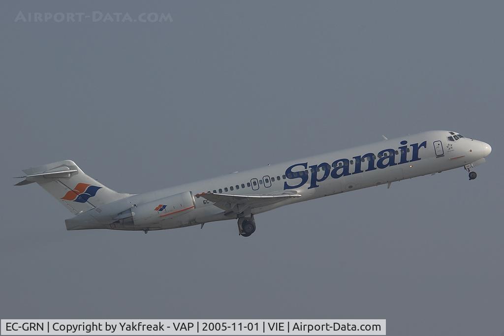 EC-GRN, 1990 McDonnell Douglas MD-87 (DC-9-87) C/N 49830, Spanair MD87