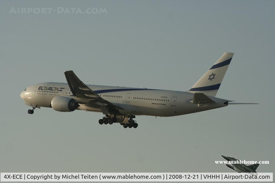 4X-ECE, 2007 Boeing 777-258/ER C/N 36083, El Al