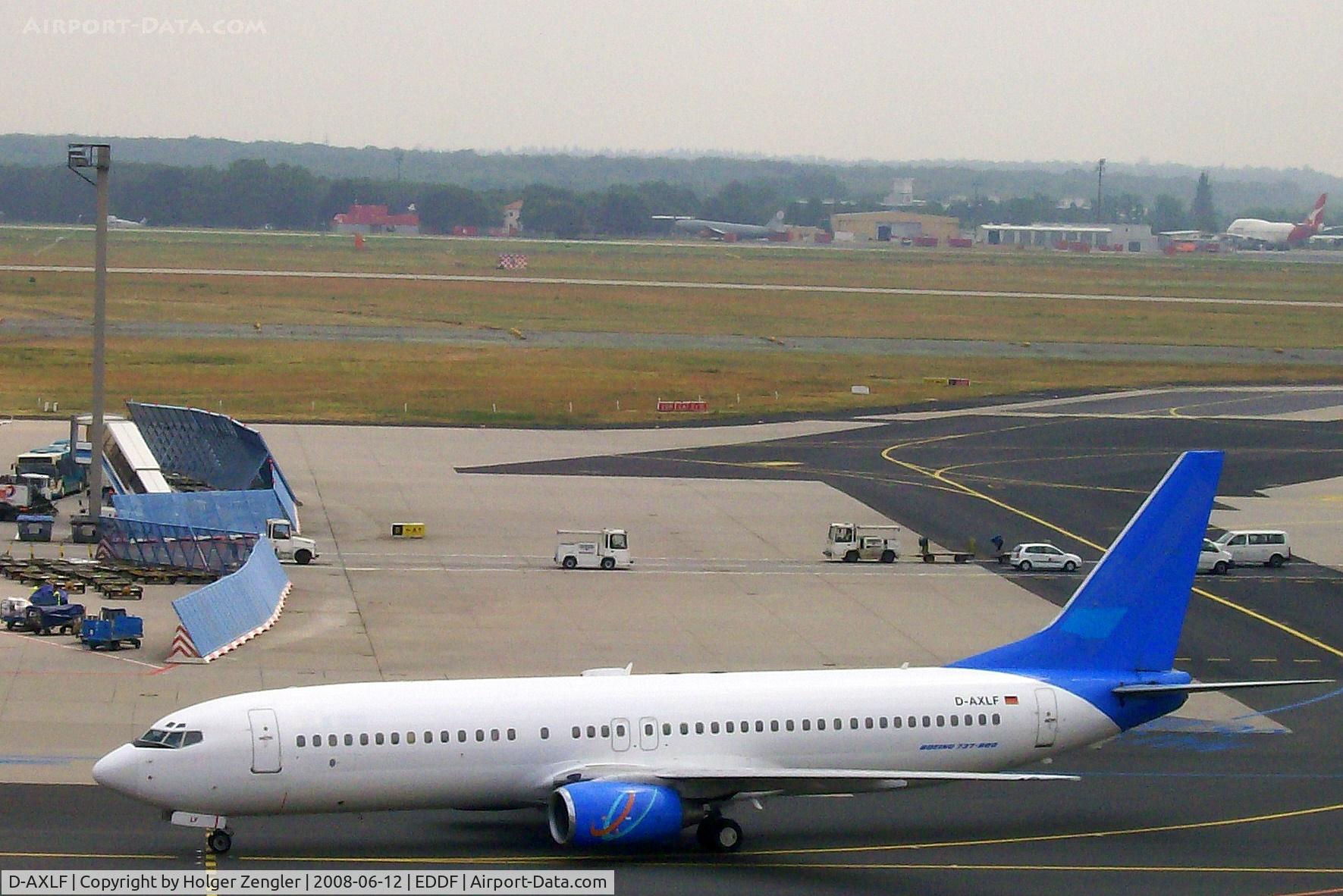 D-AXLF, 1998 Boeing 737-8Q8 C/N 28218, On the way to a new identitiy?