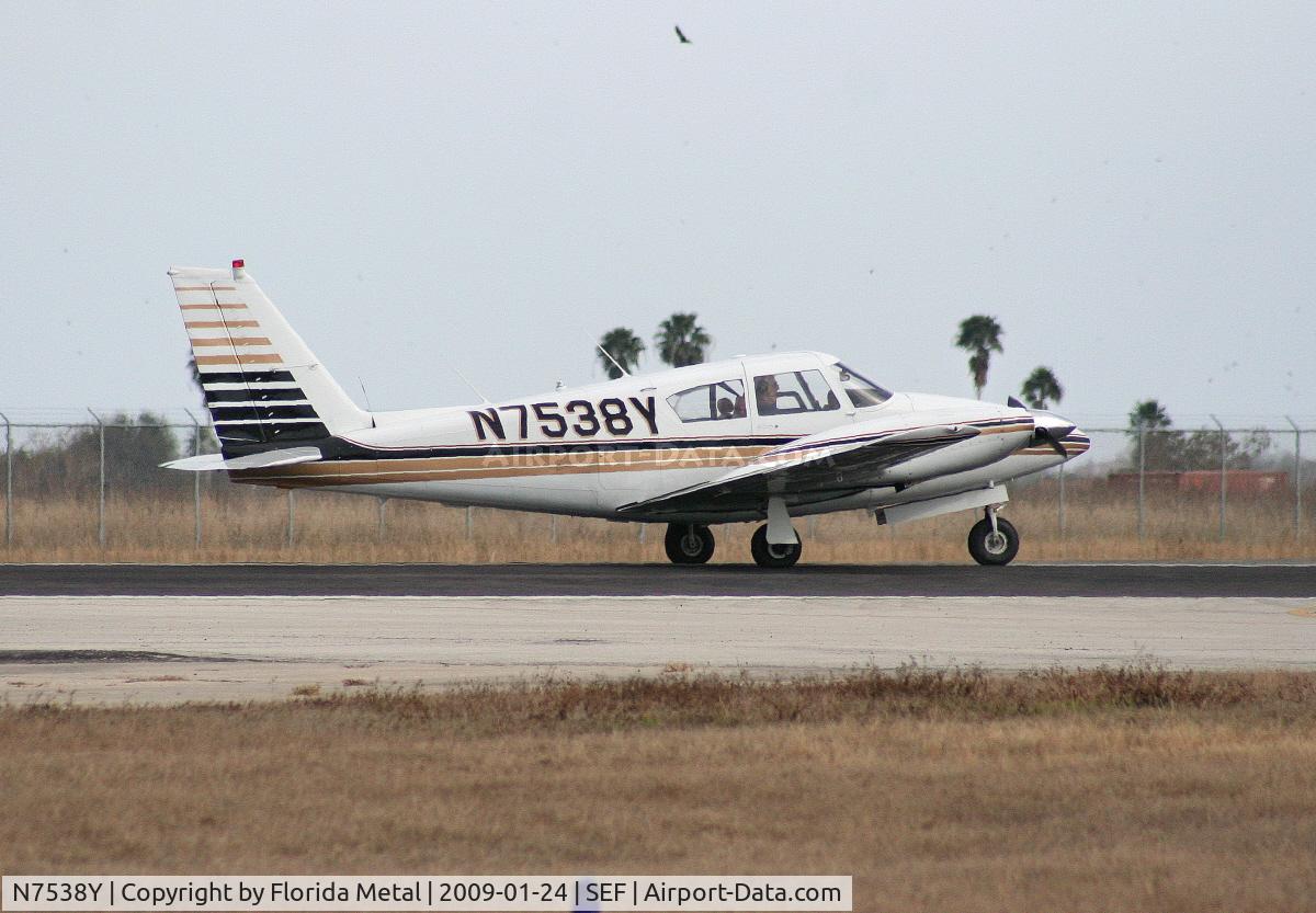 N7538Y, 1964 Piper PA-30 Twin Comanche C/N 30-602, Piper PA-30