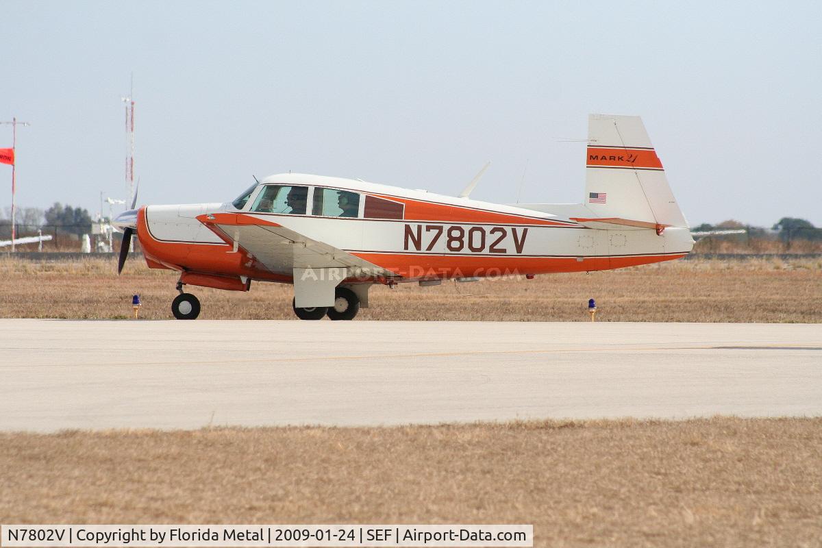 N7802V, 1964 Mooney M20C Ranger C/N 2808, Mooney M20C