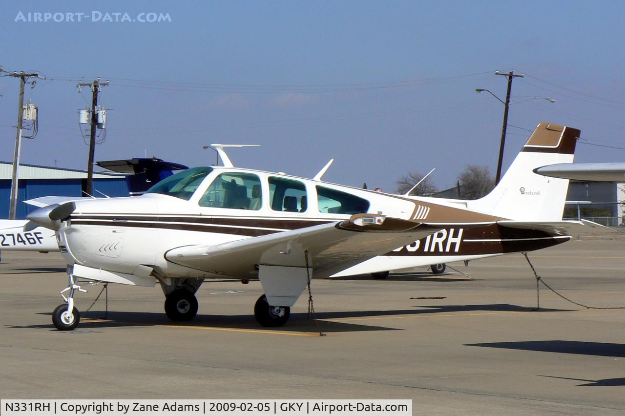 N331RH, 1977 Beech F33A Bonanza C/N CE-691, At Arlington Municipal