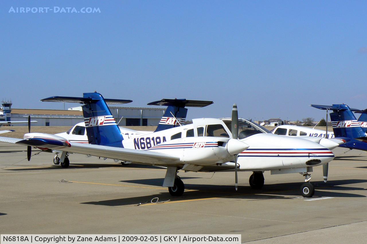 N6818A, 2008 Piper PA-44-180 Seminole C/N 4496263, ATP at Arlington Municipal - Piper Seminole