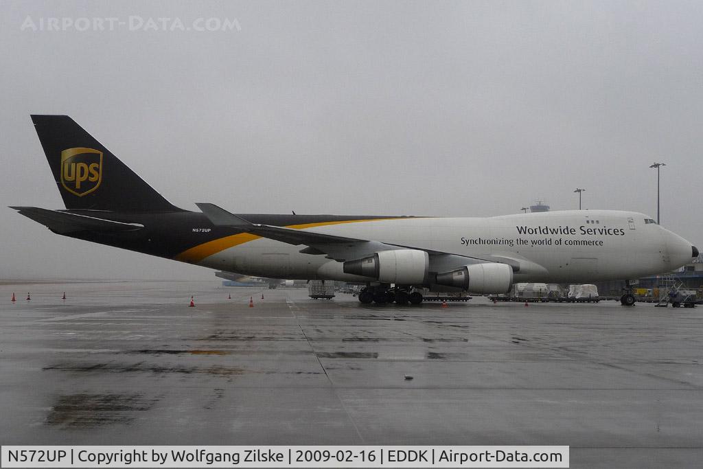 N572UP, 2007 Boeing 747-44AF C/N 35669, visitor