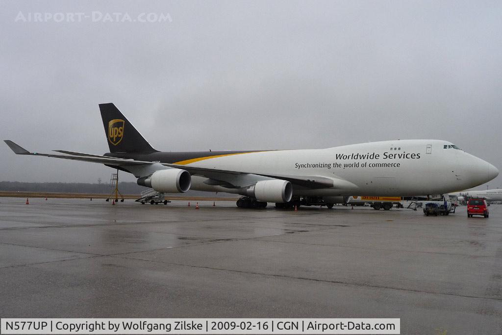 N577UP, 2009 Boeing 747-44AF C/N 35666, visitor