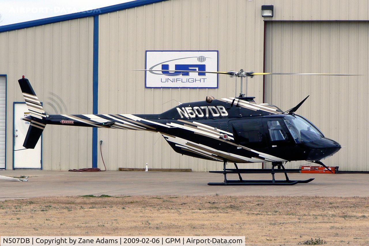 N507DB, Bell 206B C/N 4284, At Grand Prairie Municipal