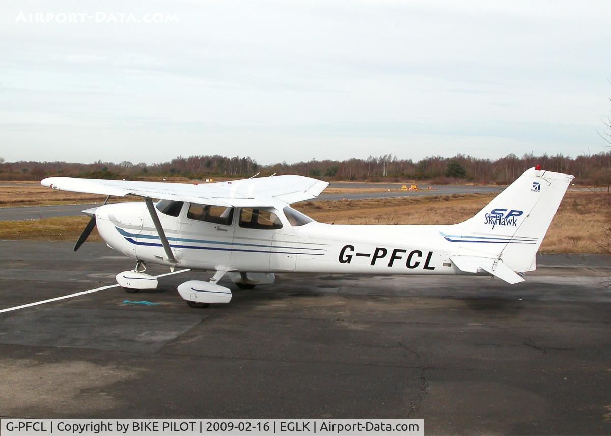 G-PFCL, 2003 Cessna 172S Skyhawk SP C/N 172S9330, NICE VISITING 172, DEPARTED MID AFTERNOON