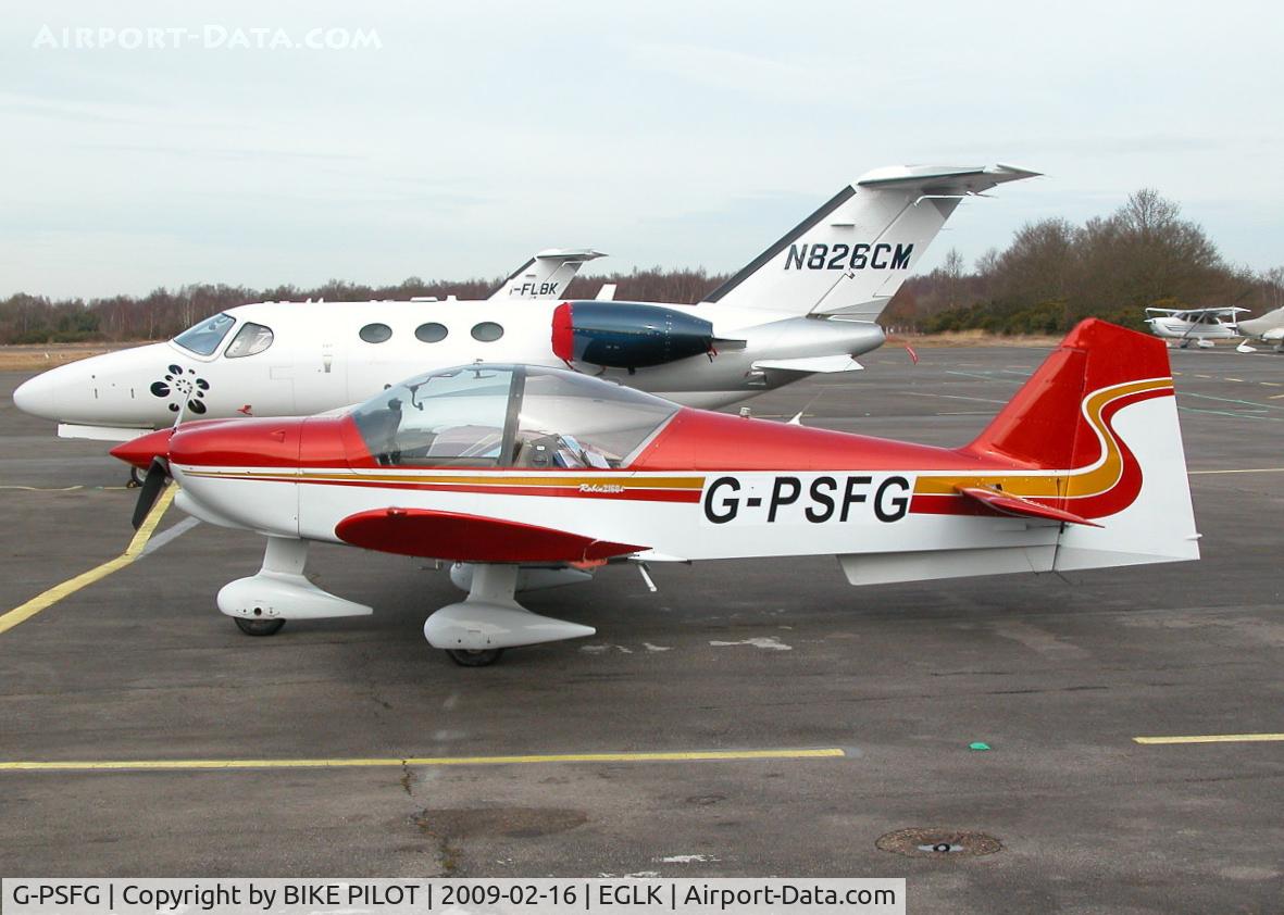 G-PSFG, 1999 Robin R-2160i Alpha Sport Alpha Sport C/N 337, THIS IS A REALY WELL TURNED OUT A/C ON THE TERMINAL APRON
